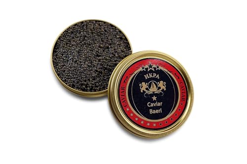 250g Caviar vom sibirischen Stör Classic 5x50g Zucht EU - Kostenlose Expresslieferung von SEPEHR DAD CAVIAR
