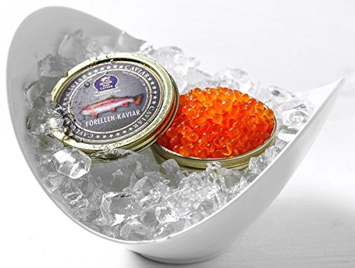Forellenkaviar ASC zertifiziert Premium Qualität 200g (1 x 200g) von SEPEHR DAD CAVIAR
