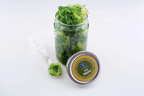 Goma Wakame Algensalat mit Sesam 4x100g Goma Wakame Algensalat mit Sesam 4x100g von SEPEHR DAD CAVIAR