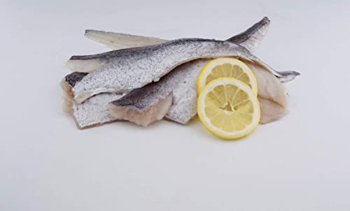 Kap-Seehechtfilet - shallow-water Cape hake - South African hake/MSC-zertifiziert/Wildfang/roh/mit Haut/portioniert tiefgefrohren/Südafrika (1000g) von SEPEHR DAD CAVIAR