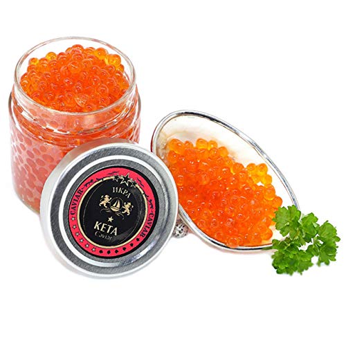Keta Lachskaviar 1. Wahl (roter Kaviar - Caviar) AAA Grade (100g) von SEPEHR DAD CAVIAR