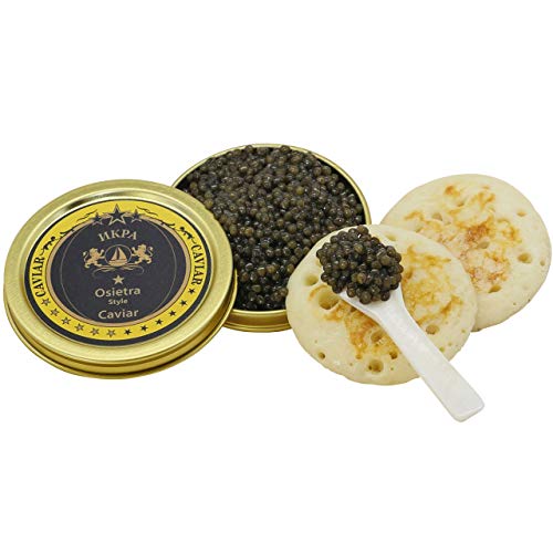 Sepehr Dad Osietra Kaviar Select | Gratis Perlmuttlöffel | Zucht EU | 50g von SEPEHR DAD CAVIAR