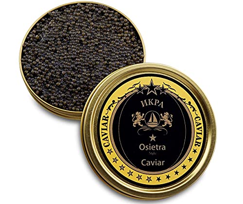 Osietra Kaviar Select + Gratis Perlmuttlöffel (Osietra Caviar) 30g Zucht EU von SEPEHR DAD CAVIAR