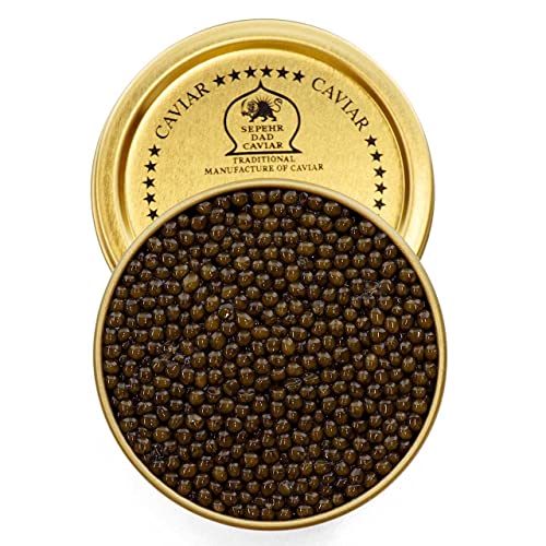 Sepehr Dad Asetra (Osietra) Kaviar Premium | Hohe Qualität | Zucht EU | 1000g von SEPEHR DAD CAVIAR