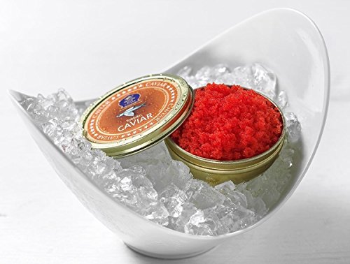 Tobiko Kaviar - Fliegender Fisch-Rogen 90g (Rot) von SEPEHR DAD CAVIAR