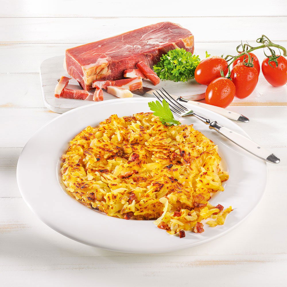 Berner Rösti mit geräuchertem Speck und Käse 2er-Set Berner Rösti mit geräuchertem Speck und Käse 2er-Set von SET
