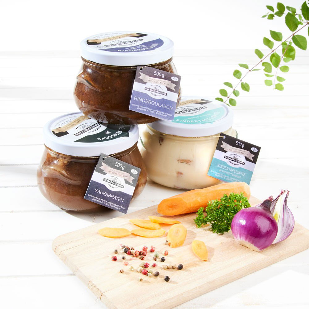 Dürrröhrsdorfer Rindfleisch-Probierset 3er-Set Dürrröhrsdorfer Rindfleisch-Probierset 3er-Set von SET