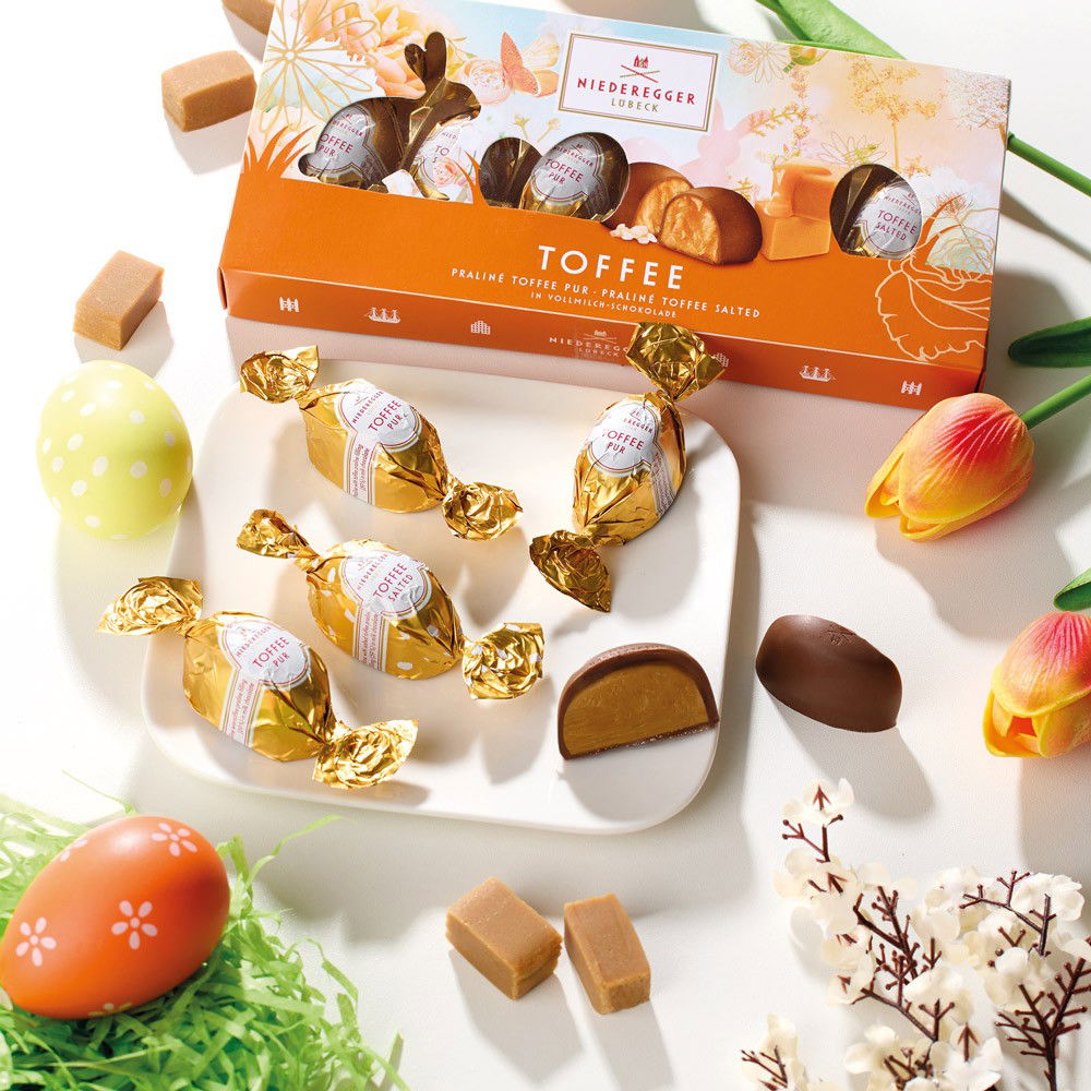 Niederegger Praliné-Eier Toffee 3 zum Preis von 2! Niederegger Praliné-Eier Toffee 3 zum Preis von 2! von SET