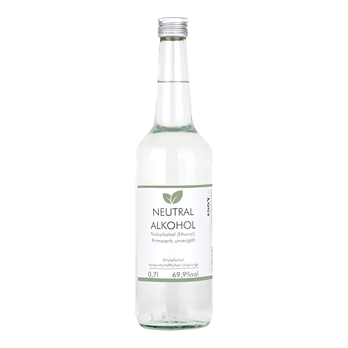 700ml Weingeist Primasprit Neutralalkohol Trinkalkohol Ethanol unvergällt 69,9% vol - zum Ansetzen von Likören, Gin oder Tinkturen 700ml Weingeist Primasprit Neutralalkohol Trinkalkohol Ethanol unvergällt 69,9% vol - zum Ansetzen von Likören, Gin oder Tinkturen von SHADOWS