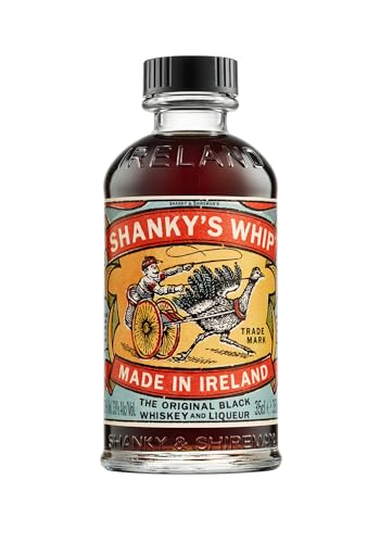 Shanky's Whip | Vanille-Karamell Whiskey aus Irland | perfekt pur oder für Cocktails | 33% vol | 350ml Einzelflasche | von SHANKY'S WHIP