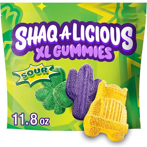 SHAQ-A-LICIOUS XL GUMMIES Sour Chewy, Süßigkeitentüte, 334 ml SHAQ-A-LICIOUS XL GUMMIES Sour Chewy, Süßigkeitentüte, 334 ml von SHAQ-A-LICIOUS