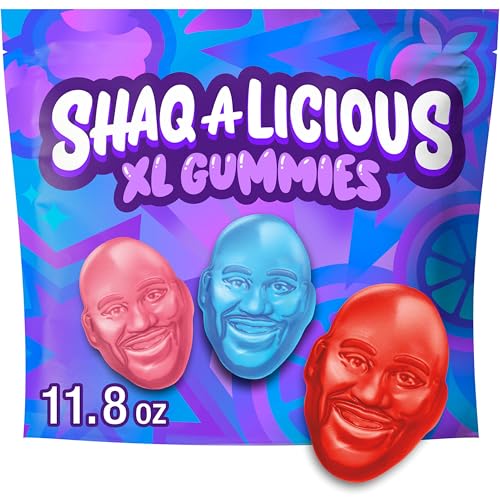 SHAQ -A-LICIOUS XL GUMMIES Original Flavor Chewy Candy Bag, 334 ml SHAQ -A-LICIOUS XL GUMMIES Original Flavor Chewy Candy Bag, 334 ml von SHAQ-A-LICIOUS
