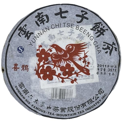 Pu-Erh tea,2011,SIX FAMOUS TEA MOUNTAIN,Magpie,357,Raw Pu-Erh tea,2011,SIX FAMOUS TEA MOUNTAIN,Magpie,357,Raw von SHENG JIA YUAN