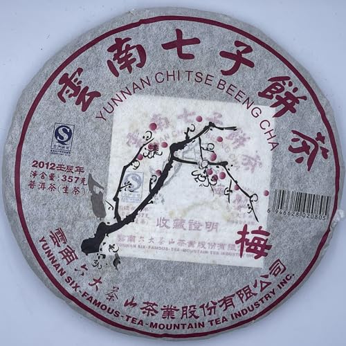 Pu-erh tea,2012,SIX FAMOUS TEA MOUNTAIN,Plum blossom,357,Raw von SHENG JIA YUAN
