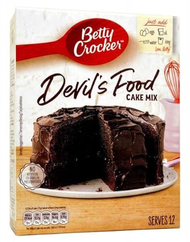Betty Crocker Devil’s Food Cake Mix Kuchenbackmischung für Schokoladenkuchen 425g – importiert von Shestore24 Betty Crocker Devil’s Food Cake Mix Kuchenbackmischung für Schokoladenkuchen 425g – importiert von Shestore24 von SHESTORE24
