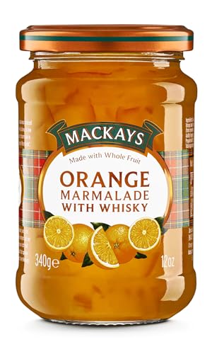 Mackays Orange Marmelade with Whisky Bittere Orangenmarmelade mit Whisky 340g – importiert von Shestore24 von SHESTORE24