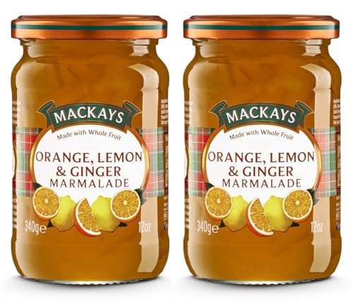 Orange, Lemon & Ginger Marmalade Orangen-, Limonen- & Ingwer-Marmelade 2x 340g – importiert von Shestore24 von SHESTORE24