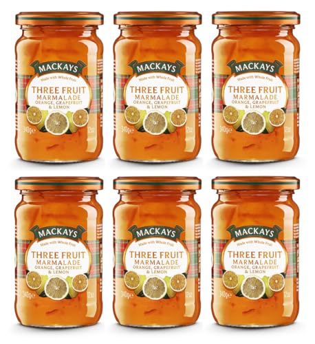 Three Fruit Marmalade Dreifrucht-Marmelade aus Orangen, Grapefruits und Zitronen 6X 340G – importiert von Shestore24 Three Fruit Marmalade Dreifrucht-Marmelade aus Orangen, Grapefruits und Zitronen 6X 340G – importiert von Shestore24 von SHESTORE24