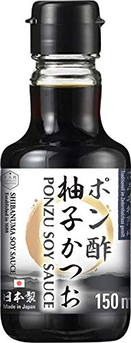 Shibanuma Ponzu Soße – Sojasoße mit Yuzu aus Japan – Weniger salzig – 1 x 150 ml Shibanuma Ponzu Soße – Sojasoße mit Yuzu aus Japan – Weniger salzig – 1 x 150 ml von SHIBANUMA