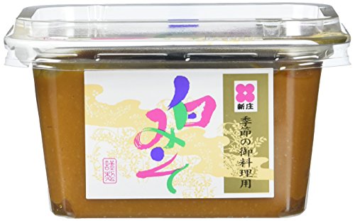 Shinjyo Shiro Miso – Helle Miso-Suppenpaste aus Japan – Ideal zum Kochen von Misosuppe oder zum Würzen von Dressings & leichten Marinaden – 1 x 300 g von Shinjyo Miso