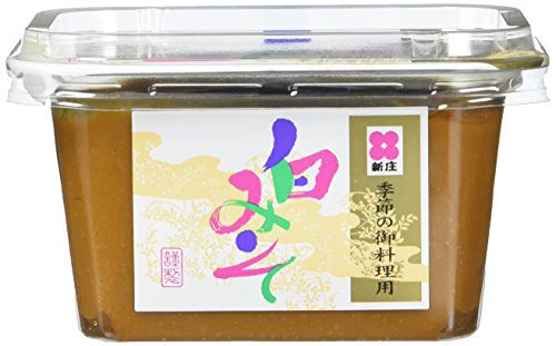 Shinjyo Shiro Miso – Helle Miso-Suppenpaste aus Japan – Ideal zum Kochen von Misosuppe oder zum Würzen von Dressings & leichten Marinaden – 1 x 300 g Shinjyo Shiro Miso – Helle Miso-Suppenpaste aus Japan – Ideal zum Kochen von Misosuppe oder zum Würzen von Dressings & leichten Marinaden – 1 x 300 g von Shinjyo Miso