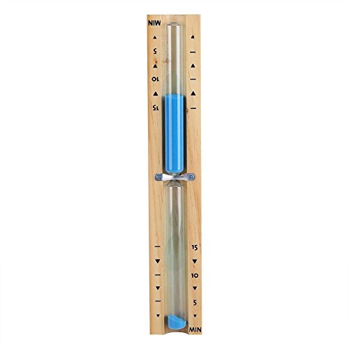 SHOUKAII 15 Timer Sanduhr Wand rotierende Sanduhr Countdown-Uhr 15 von SHOUKAII