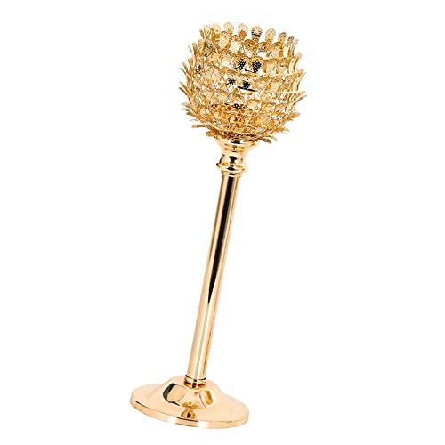 Goldfarbene Kristall-Kerzenhalter for Hochzeiten, Teelicht-Kerzenhalter, Kerzenhalter, Mittelstücke for Esstisch, Party, Einweihungsgeschenk, 8 x 26,5 cm Kerzenständer Goldfarbene Kristall-Kerzenhalter for Hochzeiten, Teelicht-Kerzenhalter, Kerzenhalter, Mittelstücke for Esstisch, Party, Einweihungsgeschenk, 8 x 26,5 cm Kerzenständer von SHOUKAII