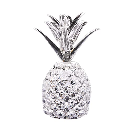 SHOUKAII Kristall-Ananas, simulierte Fruchtform, modisch, attraktiv, Familie, Büro, Bar, Büchertisch, Dekoration, Geschenk for Sammeln(Large) von SHOUKAII