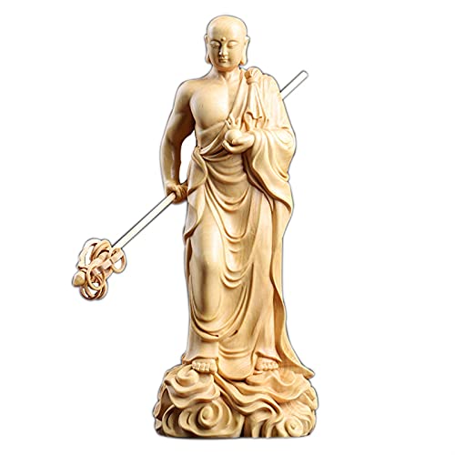 SHOUKAII Weiping – Kreatives Design, Bodhisattva-Statue, Holzschnitzerei, Buddha-Statue, Heimdekoration, Feng Shui, Wohnzimmerdekoration, Innenstatue SHOUKAII Weiping – Kreatives Design, Bodhisattva-Statue, Holzschnitzerei, Buddha-Statue, Heimdekoration, Feng Shui, Wohnzimmerdekoration, Innenstatue von SHOUKAII