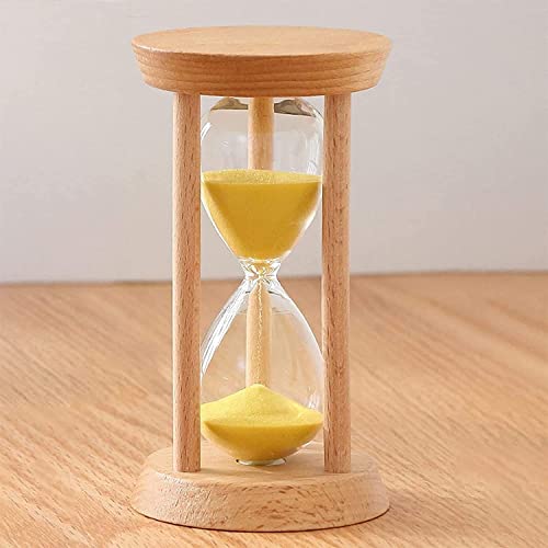 SHOUKAII Sanduhr, Sanduhr, hölzerner Sanduhr-Timer 3/5/10/15/30 Minuten, einzigartiges kreatives Andenken-Geschenk(A) von SHOUKAII