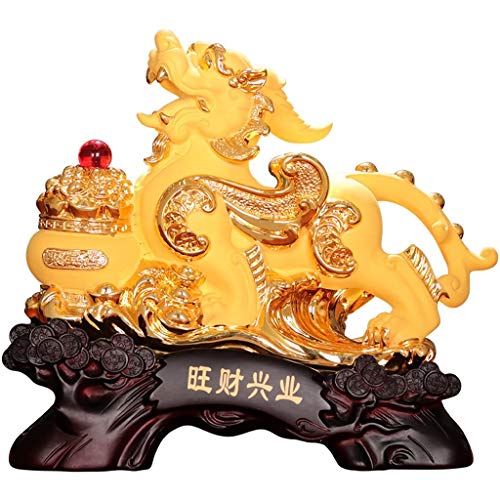 Weiping – Feng Shui Statue, Feng Shui Pi Yao/Pi Xiu Reichtum Porsperity Statue Dekor Wohnzimmer Haus Büro Dekorationen Eröffnung Geschenke Segen Geschenk von SHOUKAII