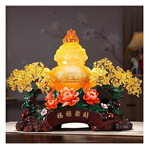 Weiping – Kristall-Edelstein-Baum, Geld-Kristallbaum, Glückskürbis, Jade-Imitation, Ornamente, Citrin-Glücksbaum, Büro, Geschäft, Umzug und Eröffnungsgeschenk, 11,8-Zoll-Geldbaum und Kristallbaum (Far Weiping – Kristall-Edelstein-Baum, Geld-Kristallbaum, Glückskürbis, Jade-Imitation, Ornamente, Citrin-Glücksbaum, Büro, Geschäft, Umzug und Eröffnungsgeschenk, 11,8-Zoll-Geldbaum und Kristallbaum (Far von SHOUKAII