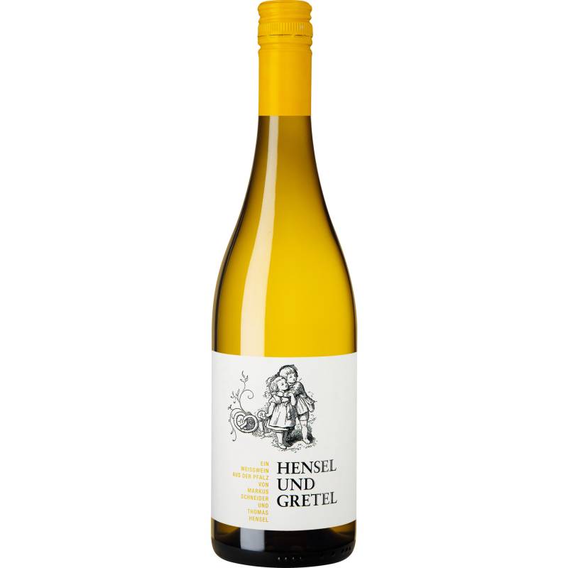 Hensel & Gretel Cuvée Weiß, Trocken, Pfalz, Pfalz, 2022, Weißwein von SHP Weincooperation, D - 67098 Bad Dürkheim