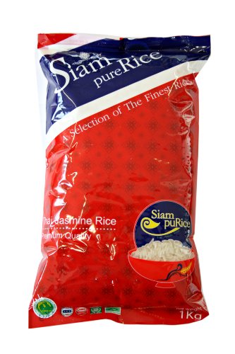 SIAM PURE RICE - Thai Jasmine Rice 1 kg SIAM PURE RICE - Thai Jasmine Rice 1 kg von SIAM PURE RICE