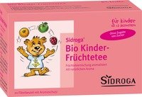 SIDROGA Bio Kinder Fruechtetee Filterbtl., 20 St SIDROGA Bio Kinder Fruechtetee Filterbtl., 20 St von SIDROGA GMBH