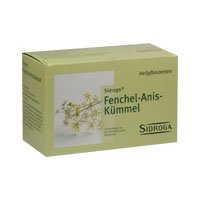 Sidroga Fenchel-Anis-Kümmel: Arzneitee bei Magen-Darm-Beschwerden wie Blähungen, 20 Teebeutel à 2 g von OEARE
