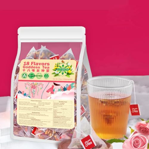 SIFANGDA 18 Geschmacksrichtungen Göttin Tee 十八味女神茶 8.8oz(250g,5gx50P) 18 Flavors Goddess Tea Natürlicher Chinesischer Kräuter Tee von SIFANGDA