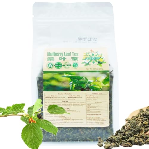 SIFANGDA Maulbeere Blätter Tee 桑叶茶 8.8oz(250g) Mulberry Leaves Tea Maulbeere Lose Blätter Sang Ye Cha von SIFANGDA