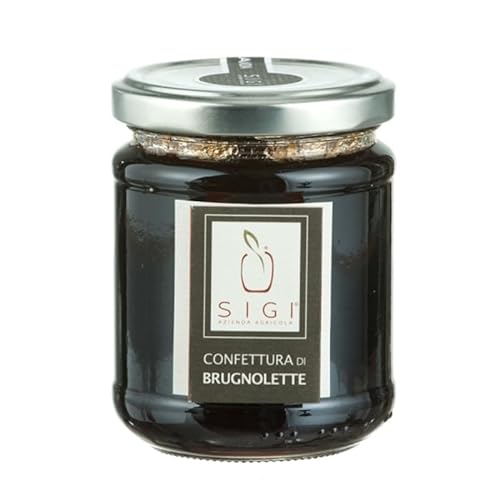 SIGI Azienda Agricola Brunnette Marmelade | Ohne Farbstoffe, Konservierungsstoffe, Zusatzstoffe | 100% handgefertigt und natürlich | Handgefertigt in Italien | Glas 110g von SIGI Azienda Agricola