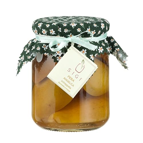 SIGI Azienda Agricola Engelsbirne in natürlichem Sirup | ohne Farbstoffe, Konservierungsstoffe, chemische Zusätze | 100% handgefertigt und natürlich | Handarbeit, hergestellt in Italien | 540g Glas SIGI Azienda Agricola Engelsbirne in natürlichem Sirup | ohne Farbstoffe, Konservierungsstoffe, chemische Zusätze | 100% handgefertigt und natürlich | Handarbeit, hergestellt in Italien | 540g Glas von SIGI Azienda Agricola