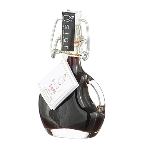 SIGI Azienda Agricola SAPA di Mosto Cotto | Dolce Marchigano Gewürz | ohne Farbstoffe, Konservierungsstoffe, chemische Zusätze, 100% handgefertigt und natürlich, hergestellt in Italien, Flasche Mignon SIGI Azienda Agricola SAPA di Mosto Cotto | Dolce Marchigano Gewürz | ohne Farbstoffe, Konservierungsstoffe, chemische Zusätze, 100% handgefertigt und natürlich, hergestellt in Italien, Flasche Mignon von SIGI Azienda Agricola
