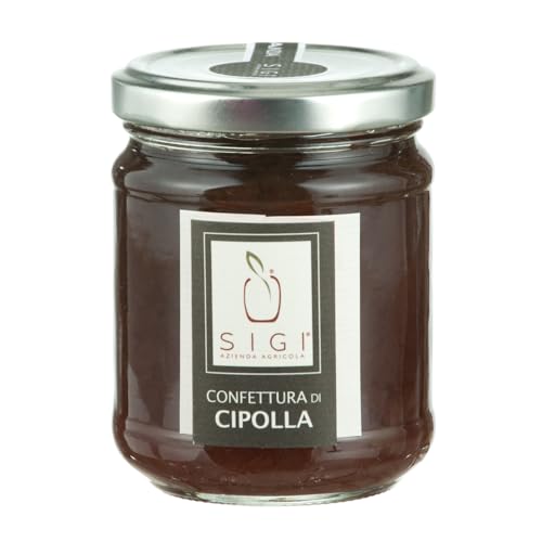 SIGI Azienda Agricola Zwiebelmarmelade | ohne Farbstoffe, Konservierungsstoffe, Zusatzstoffe | 100% handgefertigt und natürlich | Handarbeit, hergestellt in Italien | Glas 110g SIGI Azienda Agricola Zwiebelmarmelade | ohne Farbstoffe, Konservierungsstoffe, Zusatzstoffe | 100% handgefertigt und natürlich | Handarbeit, hergestellt in Italien | Glas 110g von SIGI Azienda Agricola