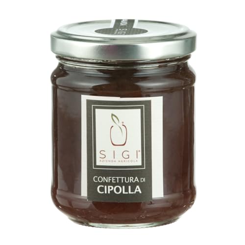 SIGI Azienda Agricola Zwiebelmarmelade | ohne Farbstoffe, Konservierungsstoffe, Zusatzstoffe | 100% handgefertigt und natürlich | Handgefertigt in Italien | Glas 220g SIGI Azienda Agricola Zwiebelmarmelade | ohne Farbstoffe, Konservierungsstoffe, Zusatzstoffe | 100% handgefertigt und natürlich | Handgefertigt in Italien | Glas 220g von SIGI Azienda Agricola