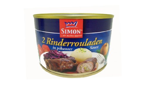 Simon 2 Rinderrouladen in pikanter Sauce 400g von SIMON