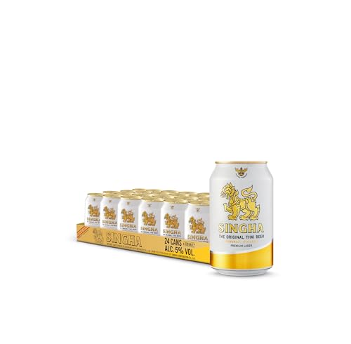 SINGHA Bier, 5% volume (10 Grad Plato) (24 x 0.33 l) von SINGHA