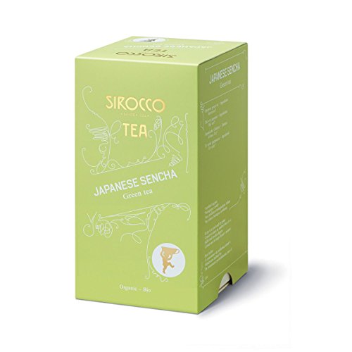 SIROCCO TEE - JAPANESE SENCHA Japanischer Organisches Grüntee - 20 Teebeutel von Fiico