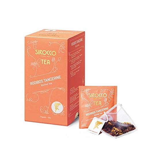 SIROCCO TEE - ROOIBOS TANGERINE - Organisches Rotbusch-Tee mit Tangerine - 20 Teebeutel von SIROCCO TEE - ROOIBOS TANGERINE - Organisches Rotbusch-Tee mit Tangerine - 20 Teebeutel