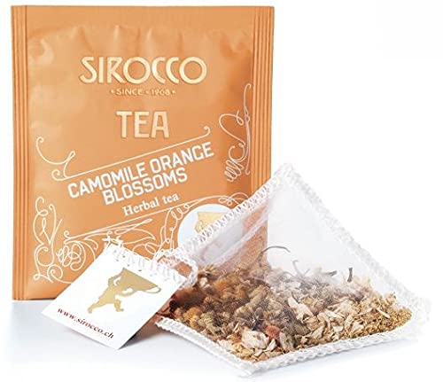Sirocco Tee - Camomile Orange Blossoms Bio-Kamillentee mit Orange - 100 Teebeutel (BULK-HOTEL-PAKET) von SIROCCO TEE
