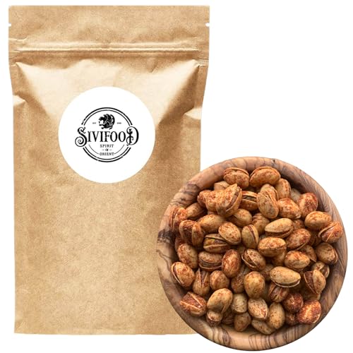 SIVIFOOD Pistazien geröstet mit BBQ Gewürzmischung 250g - würzige Pistazien mit Raucharoma & BBQ Gewürzsalz - würzig pikant Barbecue Nüsse Premium Qualität hochwertig SIVIFOOD Pistazien geröstet mit BBQ Gewürzmischung 250g - würzige Pistazien mit Raucharoma & BBQ Gewürzsalz - würzig pikant Barbecue Nüsse Premium Qualität hochwertig von SIVIFOOD SPIRIT - Of - ORIENT