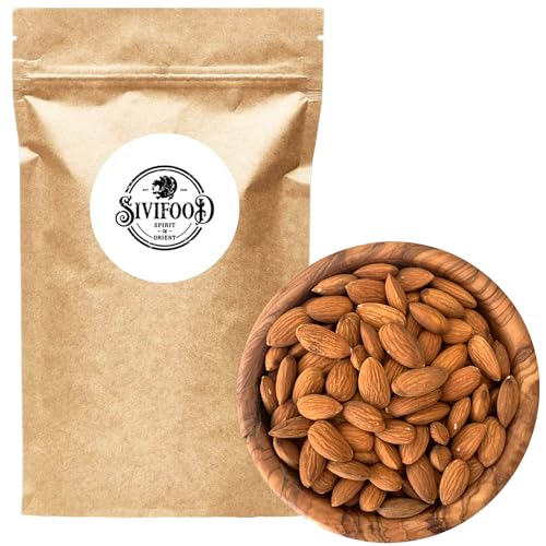 SIVIFOOD ganze Mandeln naturbelassen 250g - natürliche rohe Mandelkerne ganz ohne Schale knackige rohe Mandeln geschält Mandel Nuss Snack Nüsse vegan raw almonds organic almond SIVIFOOD ganze Mandeln naturbelassen 250g - natürliche rohe Mandelkerne ganz ohne Schale knackige rohe Mandeln geschält Mandel Nuss Snack Nüsse vegan raw almonds organic almond von SIVIFOOD SPIRIT - Of - ORIENT